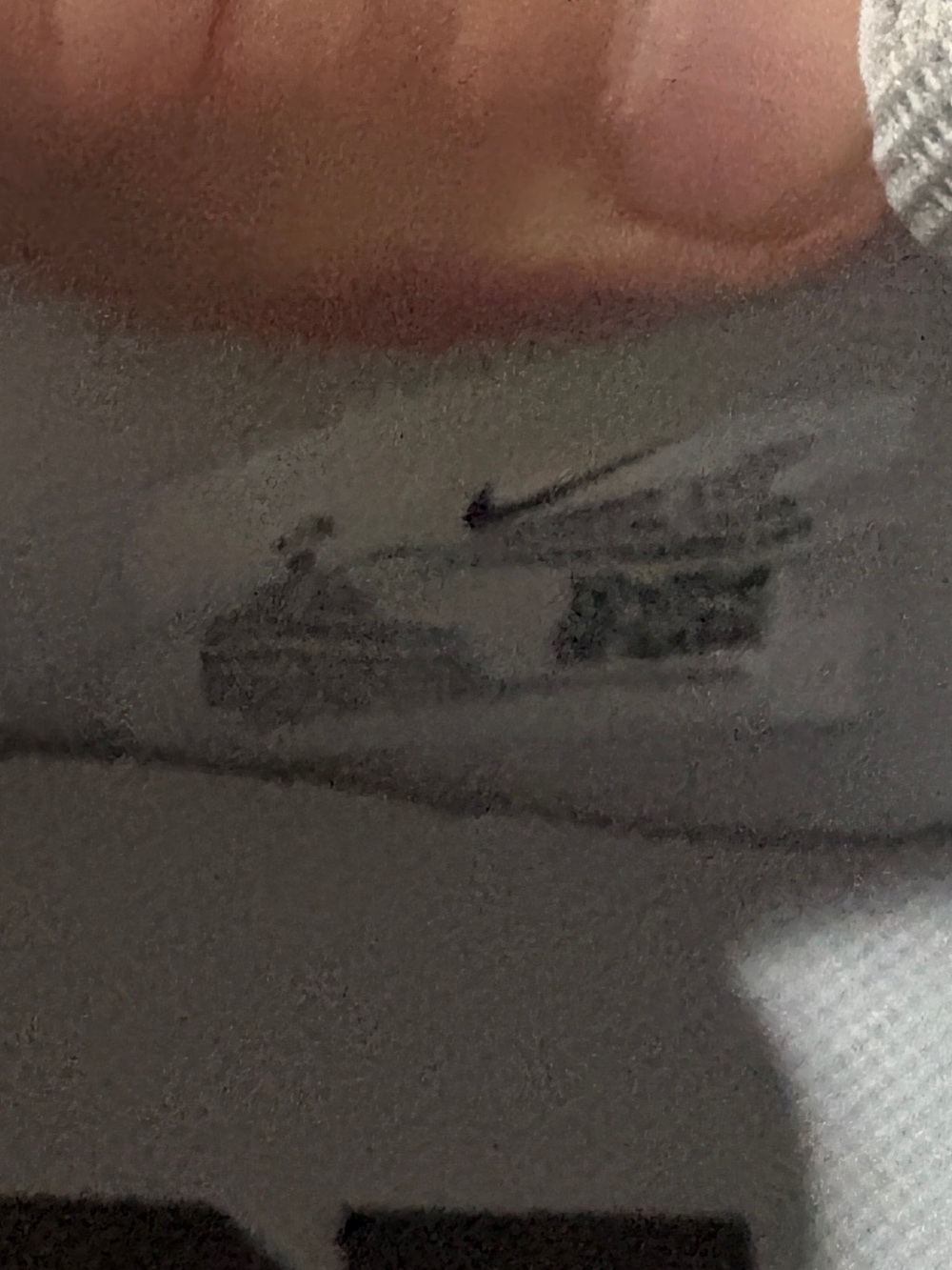 Nike trout air zoom white baseball metal cleats size 8 - Picture 8 of 9